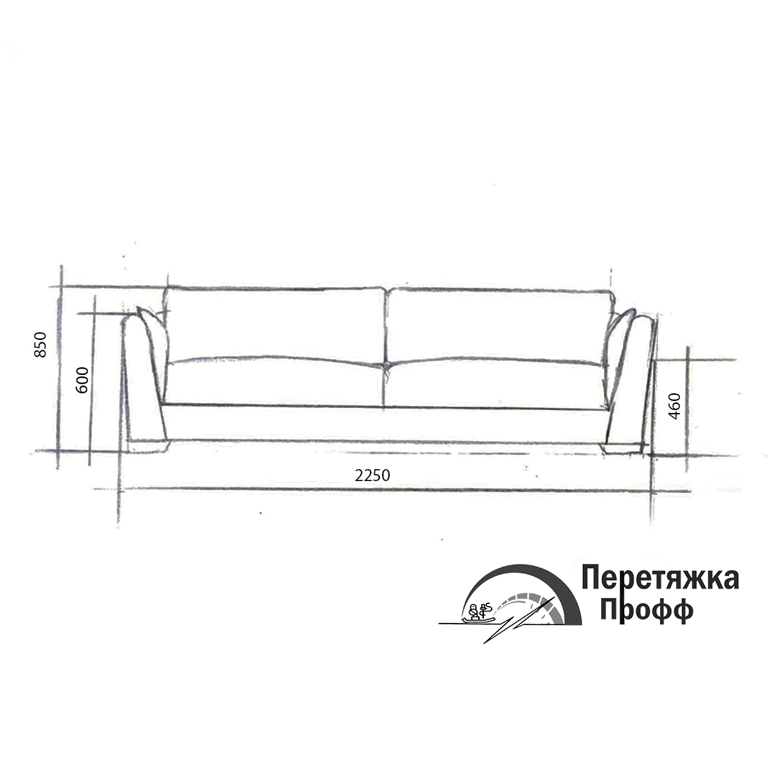 Рисунок на мягкой мебели